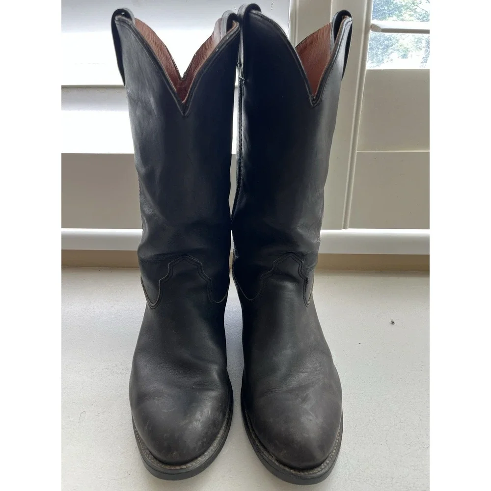 Brooks leather cowboy
